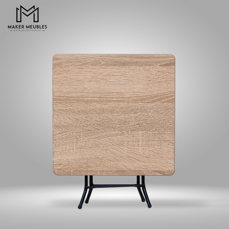 Table Pliante - 80x80 CM