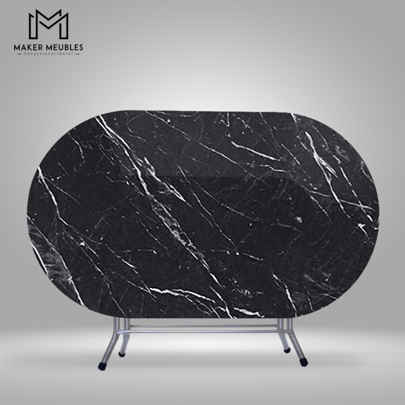 Table Pliante - Ovale138x85 CM