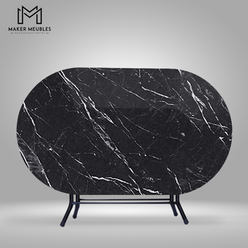 Table Pliante - Ovale138x85 CM