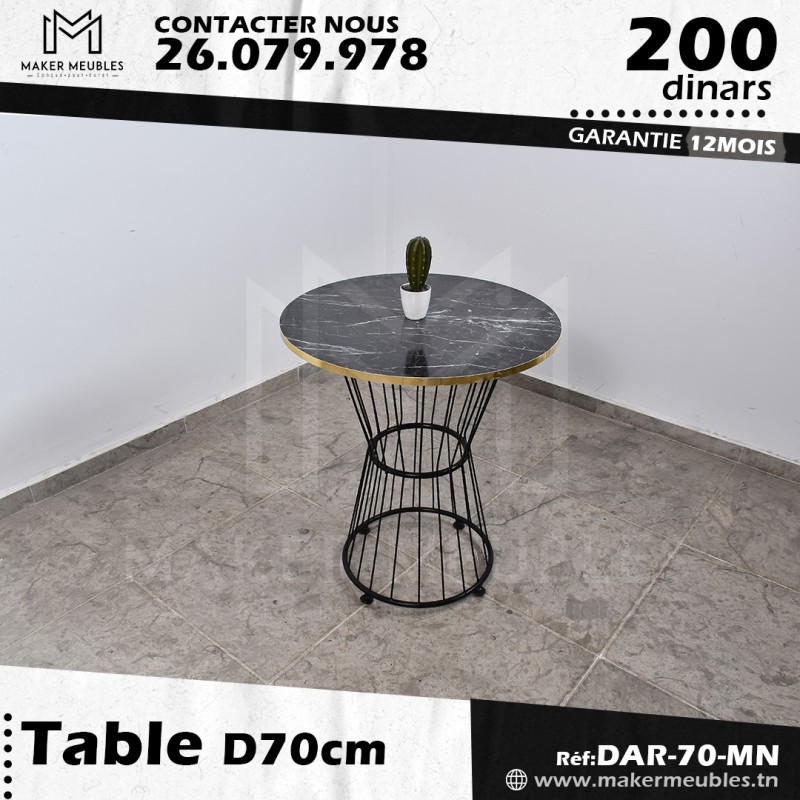 Table DAR 70 cm