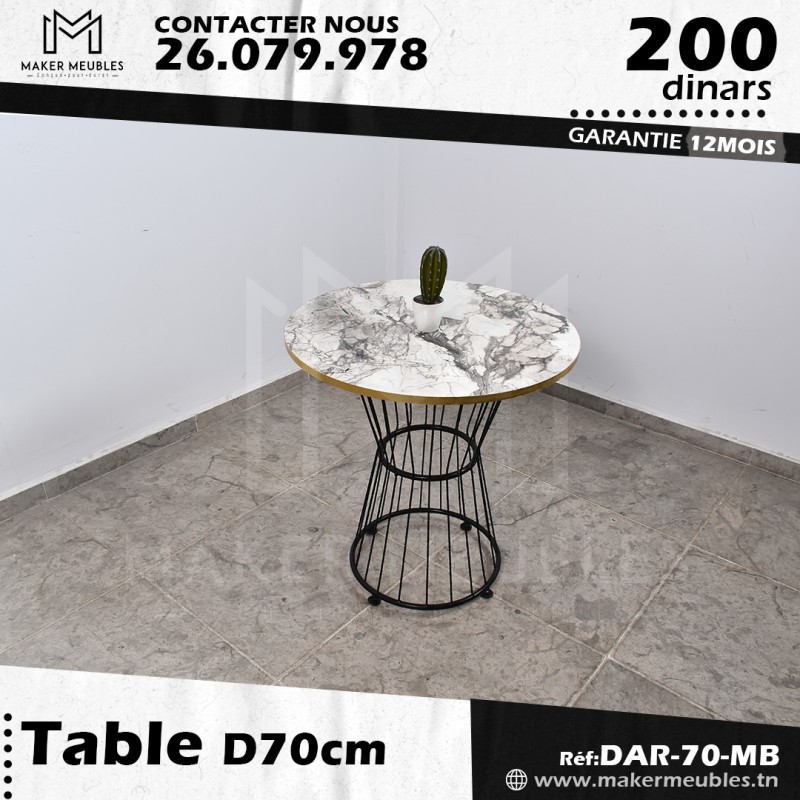 Table DAR 70 cm