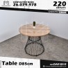 Table DAR 85 cm