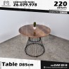 Table DAR 85 cm
