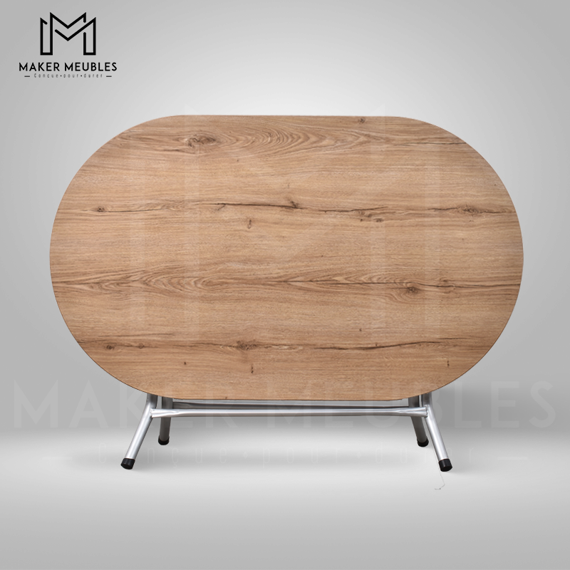 Table Pliante - Ovale138x85 CM