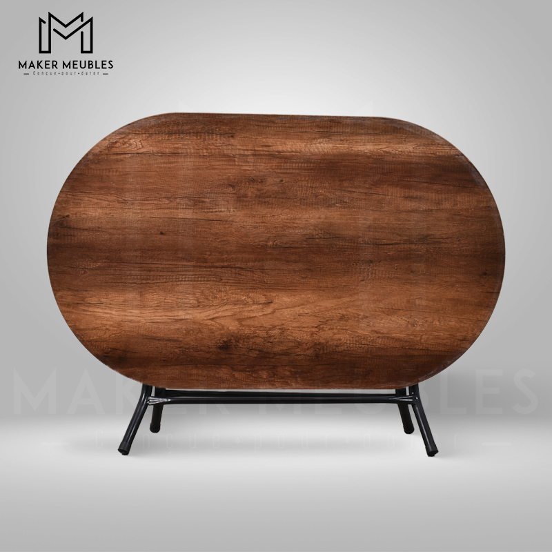 Table Pliante - Ovale138x85 CM