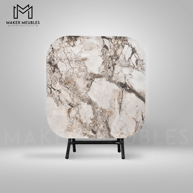 Table Pliante - 90x90 CM