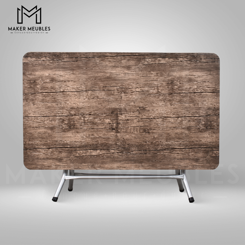 Table Pliante - 123x80 CM