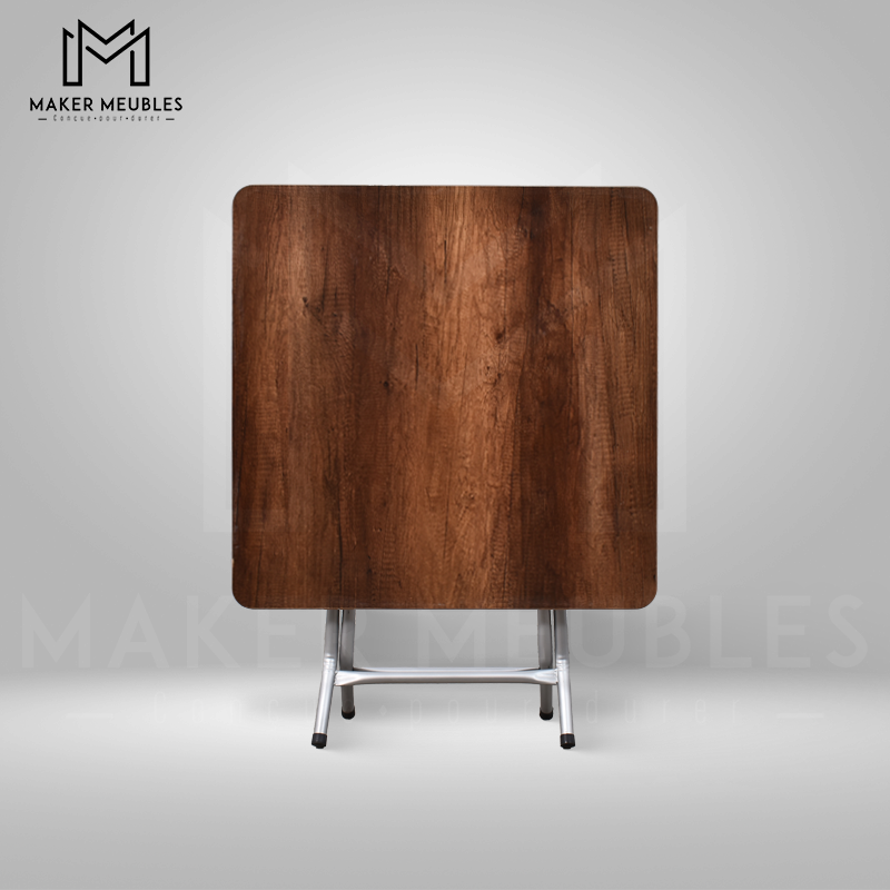 Table Pliante - 80x80 CM