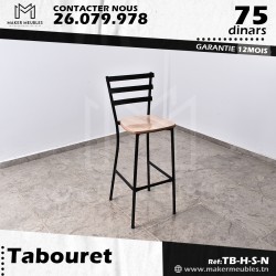 Tabouret Trois Bandes