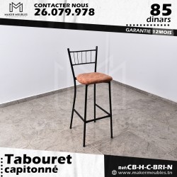 Tabouret Chaises CB capitonnée