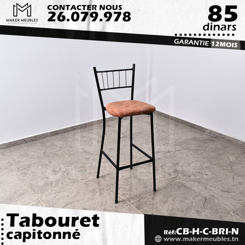 Tabouret Chaises CB capitonnée