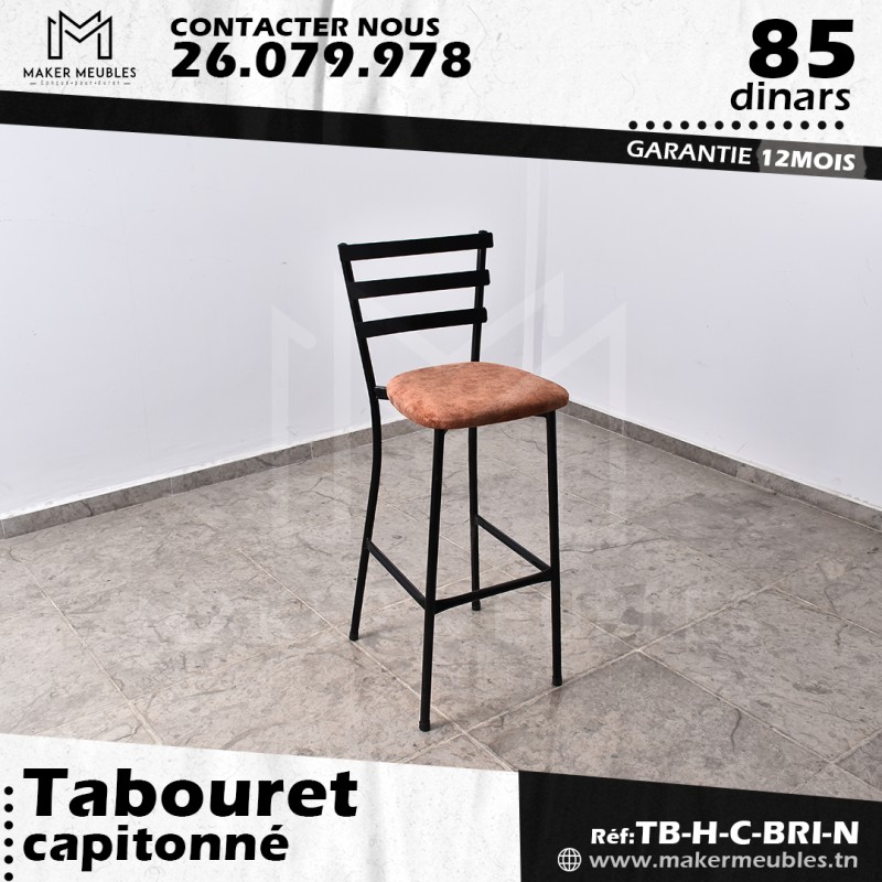 Tabouret Chaises TB capitonnée