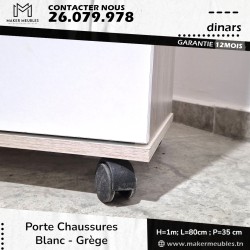 Porte Chaussures - Gris