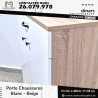 Pack Table TV + Porte Chaussures- Beige