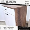 Pack Table TV + Porte Chaussures- Marron